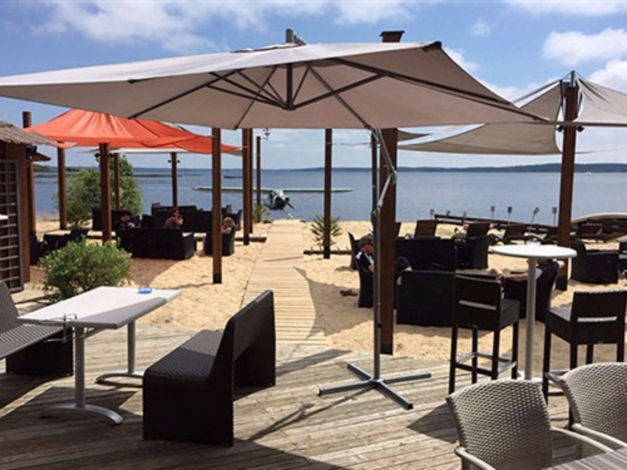 Le Ponton D'Hydroland - Appart Hotel Biscarrosse Eksteriør billede
